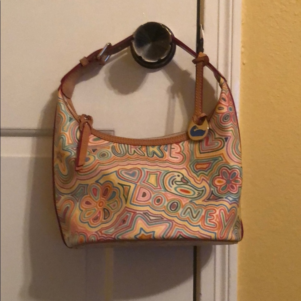 Dooney& Bourke Scribble Bag - image 3